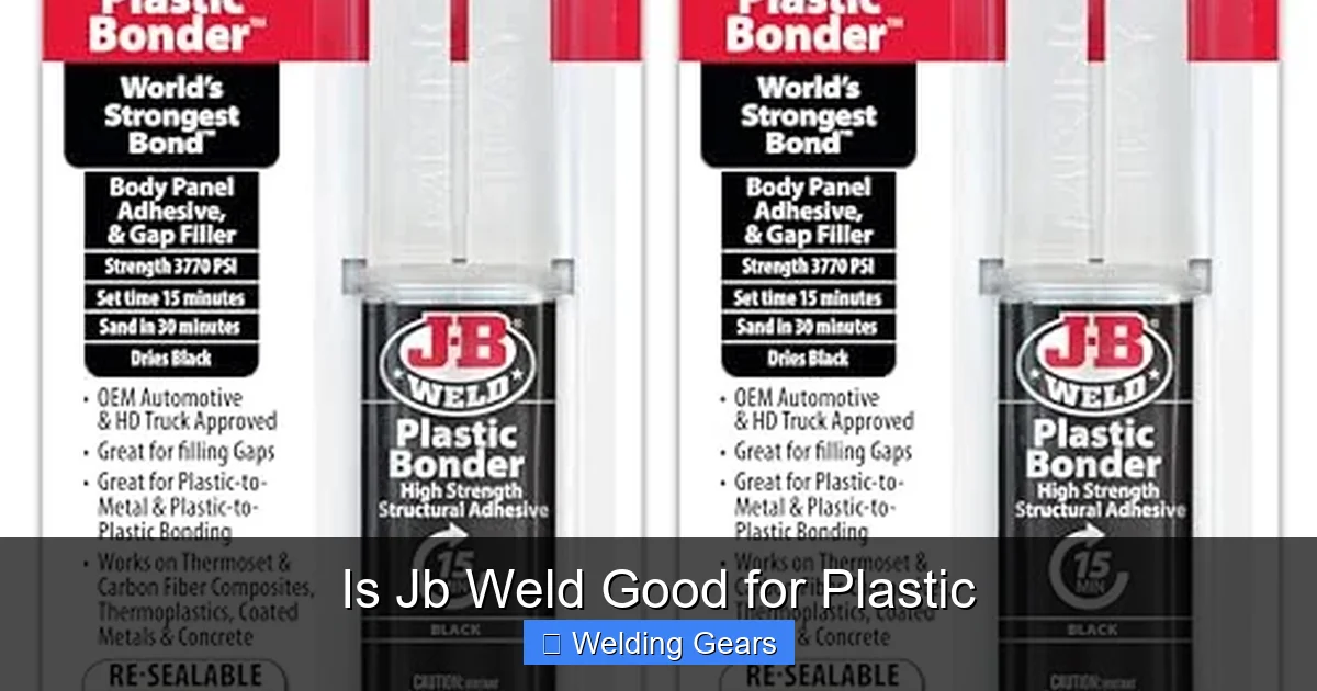 Choosing the Right J-B Weld Product