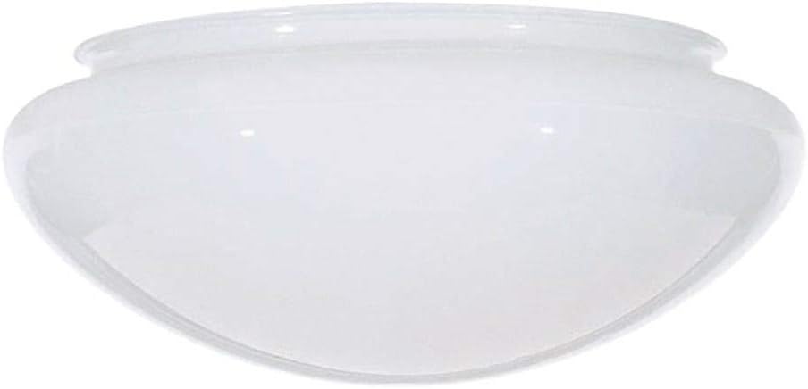 Mushroom White Glass Lamp Shade