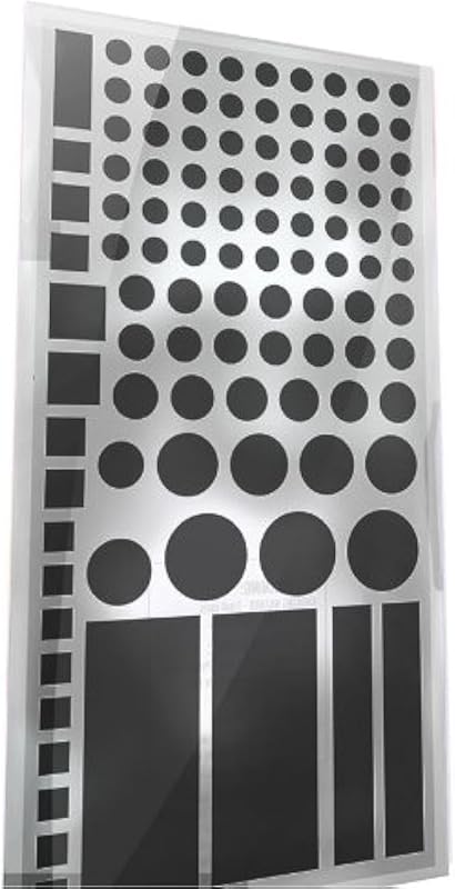 LIGHTDIMS Original Strength Adhesive Light Dimming Shapes, Reduces LED