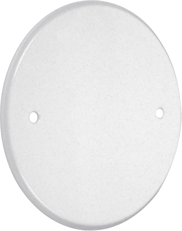 TayMac 5-Inch Round Metal Blank Plate