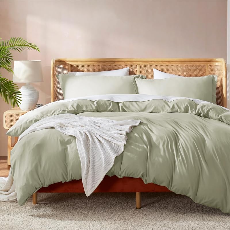 Nestl Sage Green Duvet Set