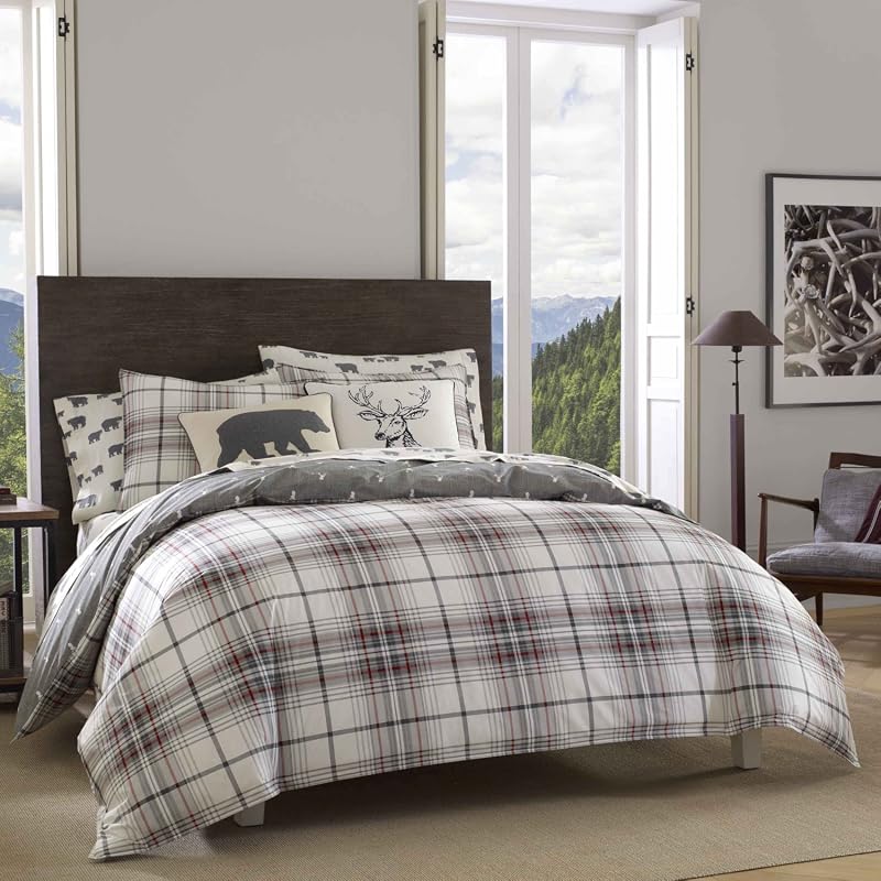 Eddie Bauer Plaid Duvet