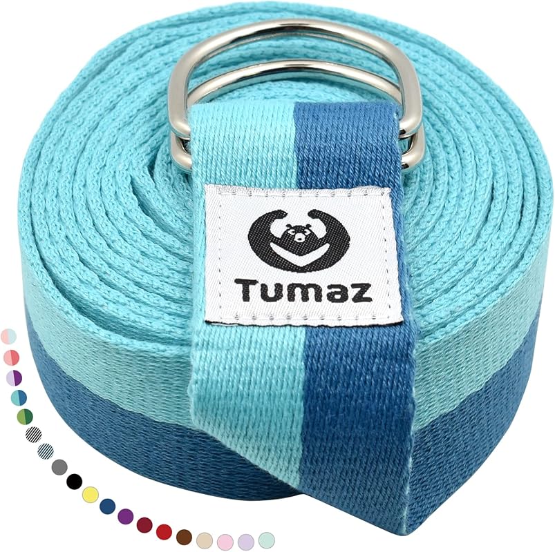 Tumaz D-Ring Yoga Stretch Strap
