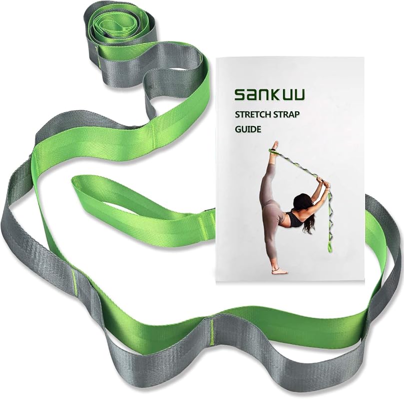 SANKUU 12-Loop Yoga Stretching Strap