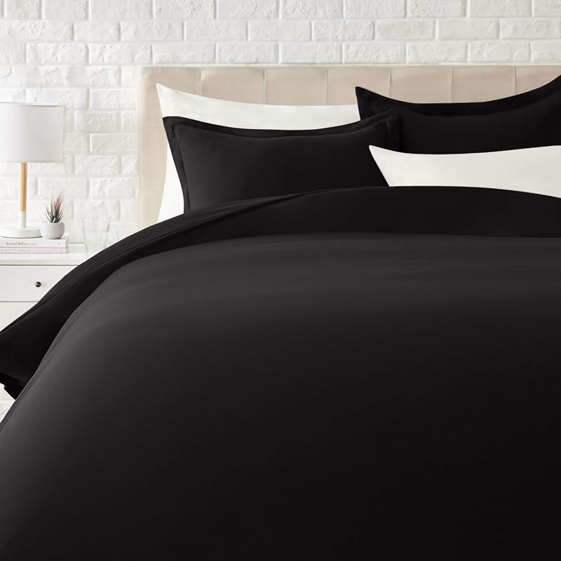 Amazon Basics Microfiber 3-Piece Duvet Set