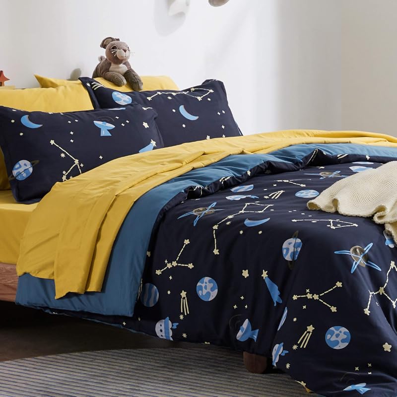 SLEEP ZONE Galaxy Duvet Set