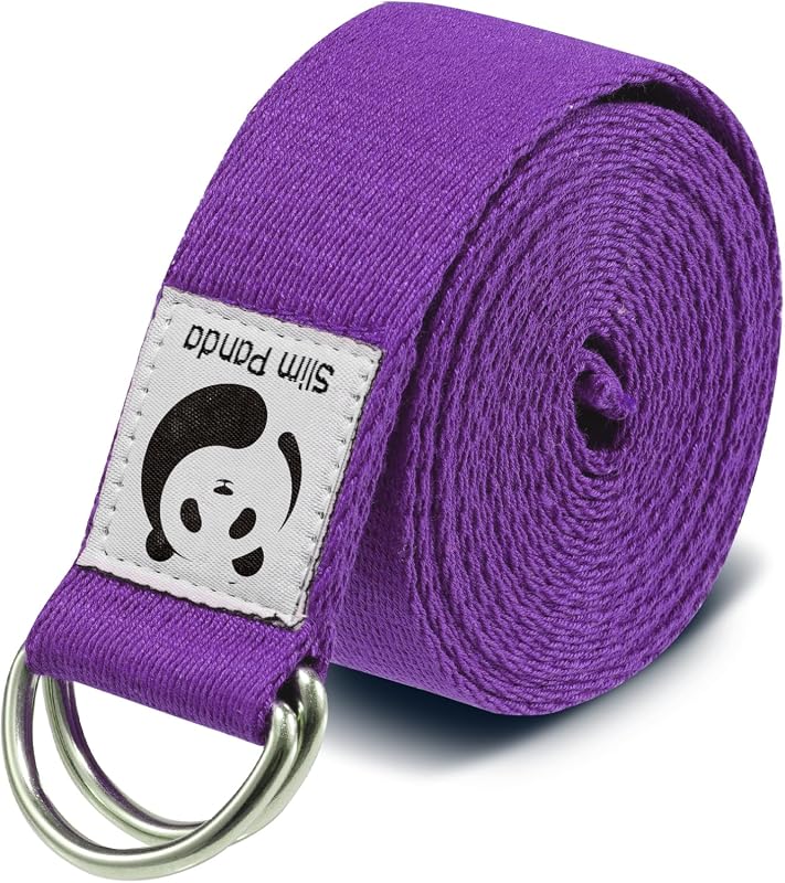 Slim Panda D-Ring Yoga Strap