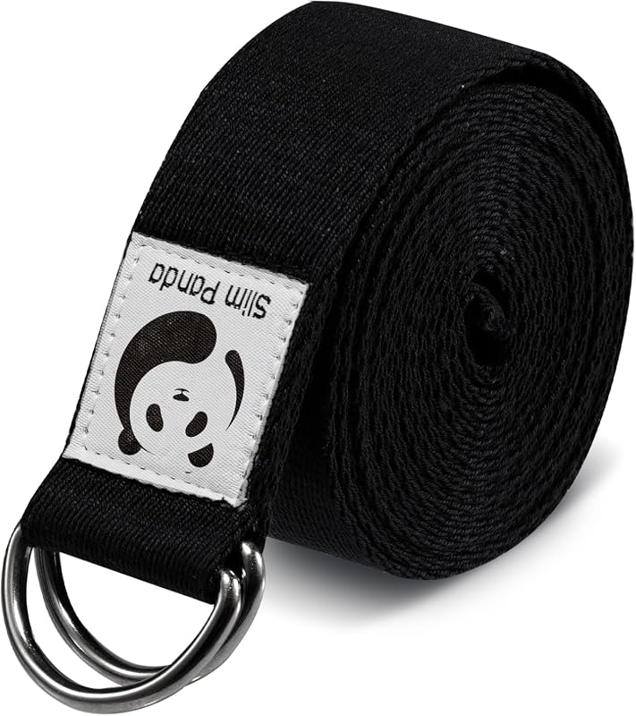 Slim Panda Cotton Yoga Strap