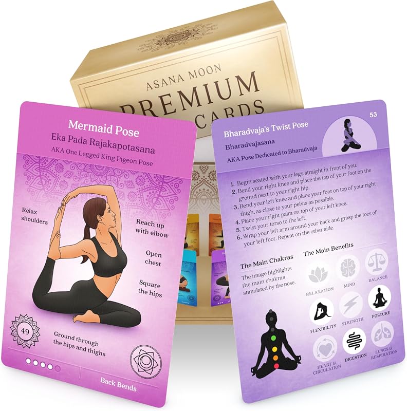 Asana Moon Cards