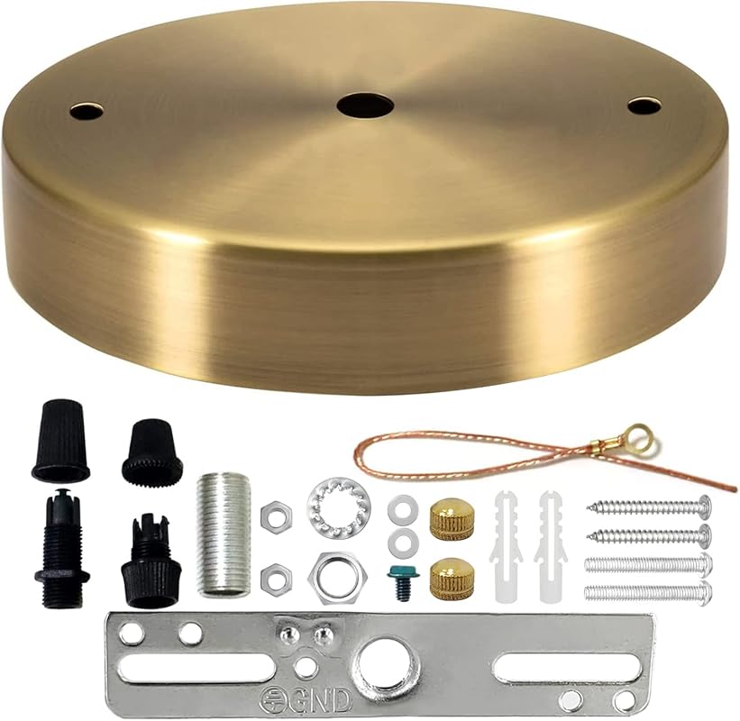 Vintage Pendant Light Canopy Kit