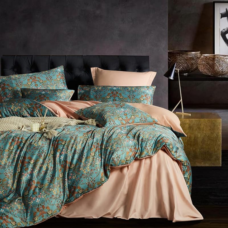 Autumn Paisley Floral Duvet Cover Set