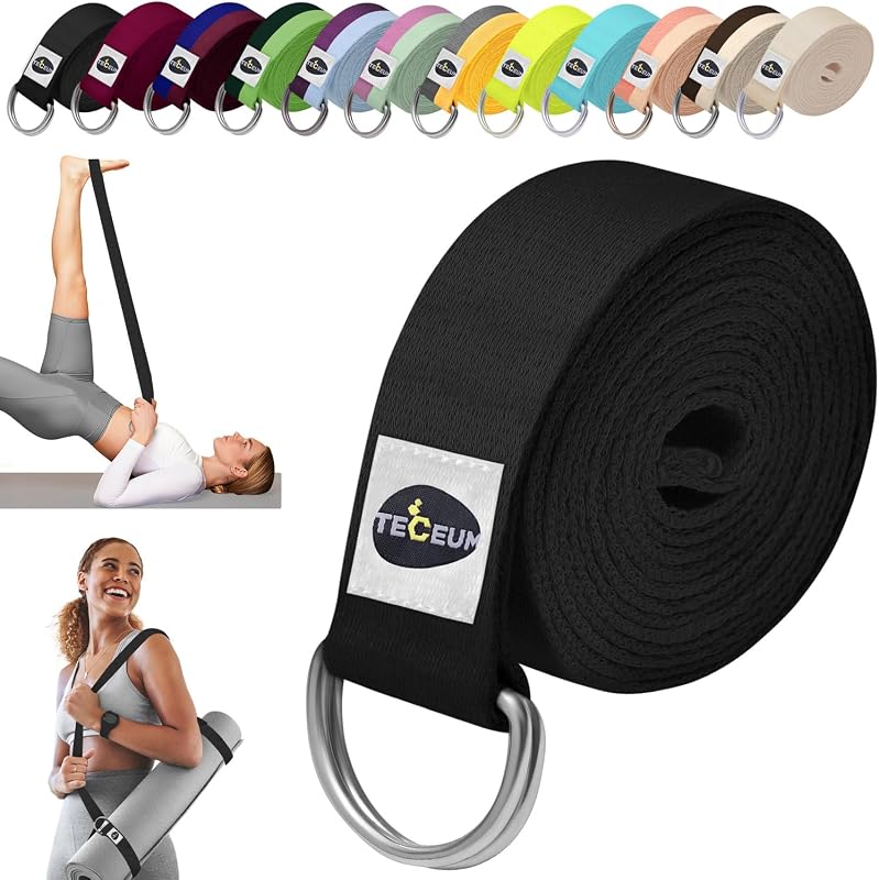 TECEUM 2-in-1 Yoga Stretching Strap