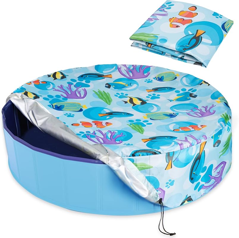 Foldable Dog Swimming Pool Cover