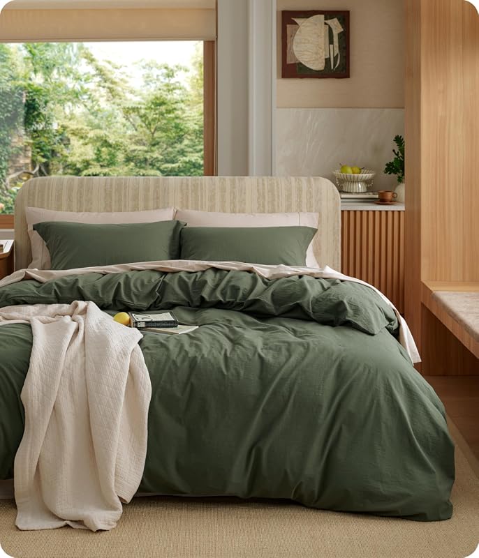 Bedsure Washed Cotton