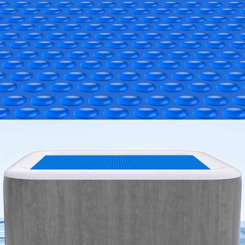 Solar Hot Tub Spa Bubble Cover 7 x 7 ft