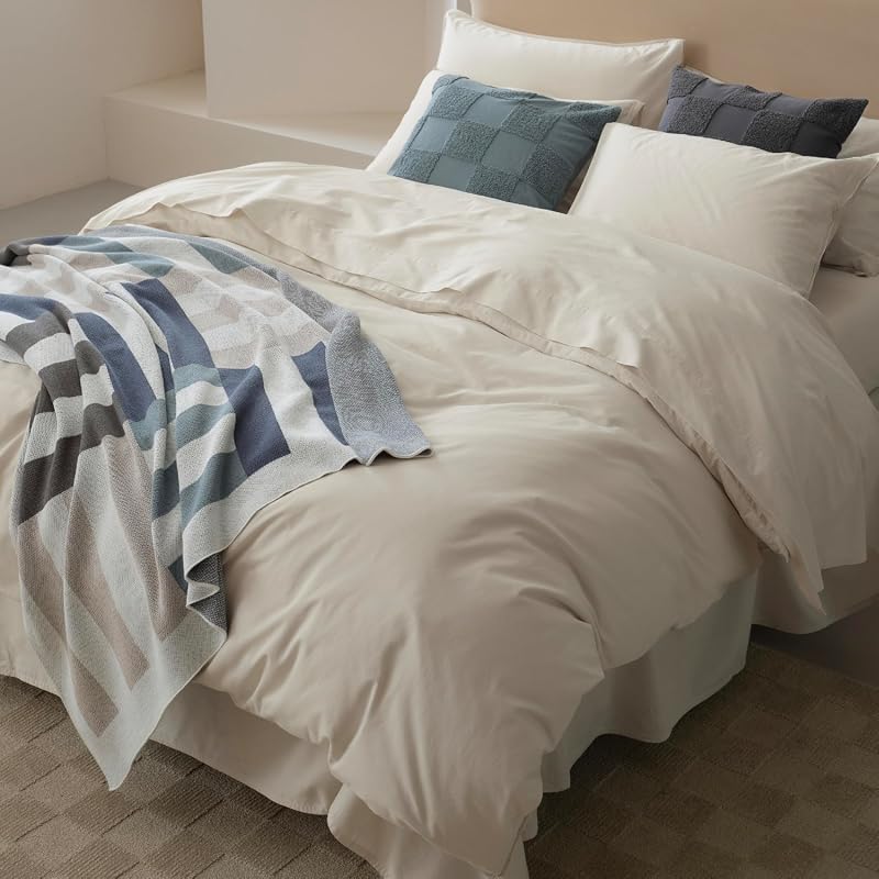 Double Stitch Organic Cotton Duvet Set