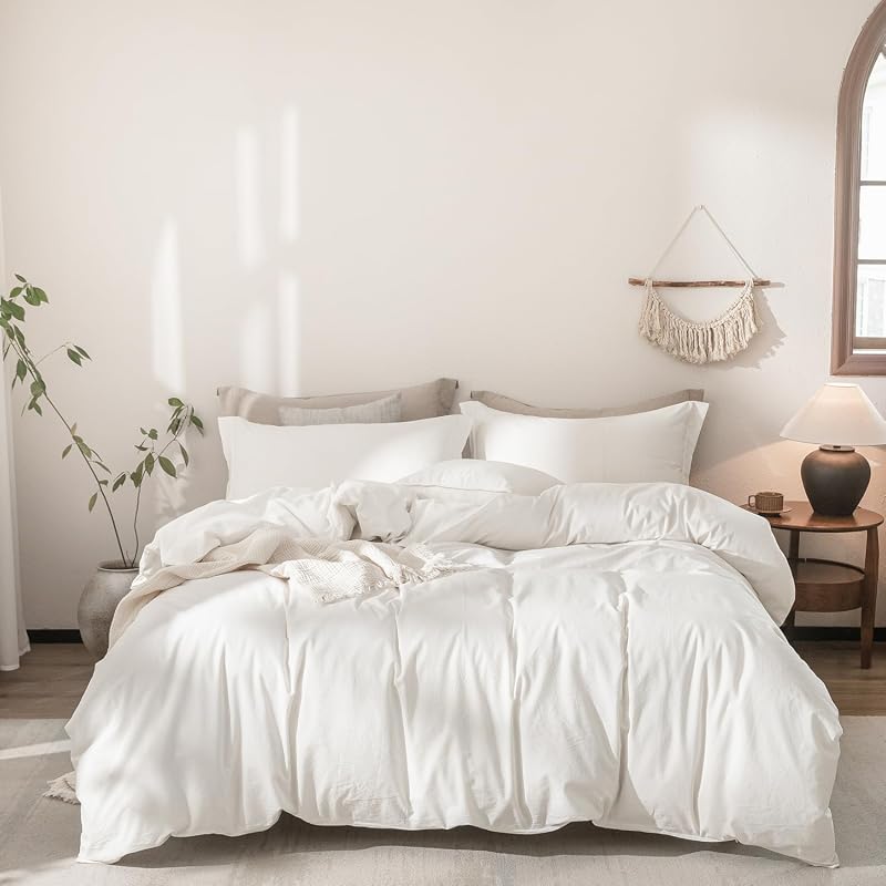 Linen Feel Full Duvet Cover