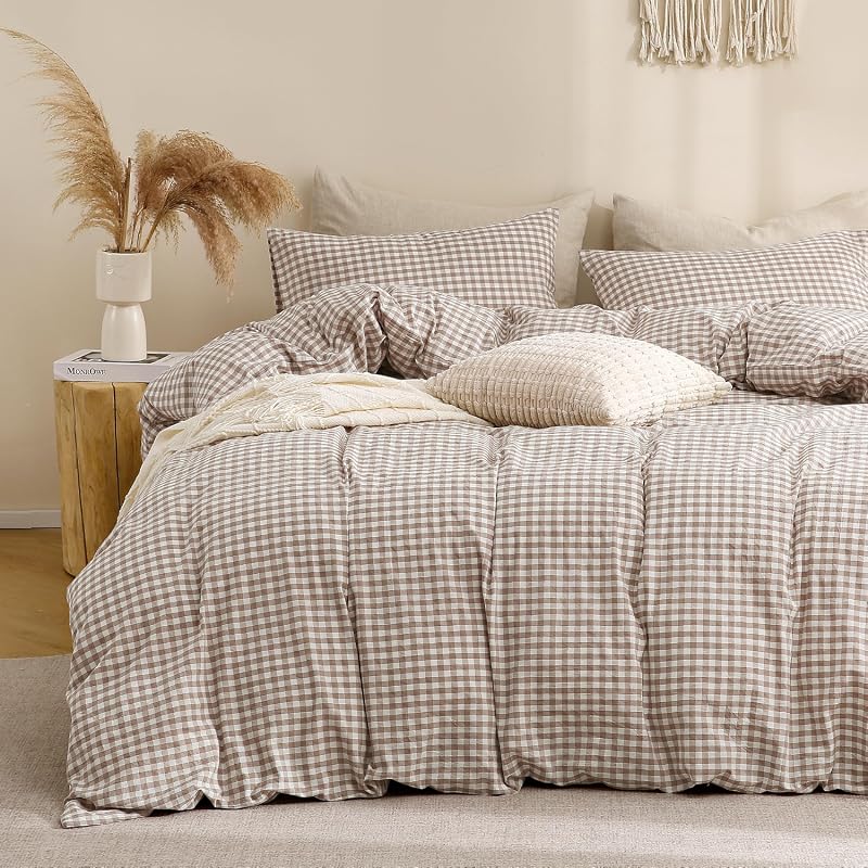 TOCOMOA Gingham Duvet
