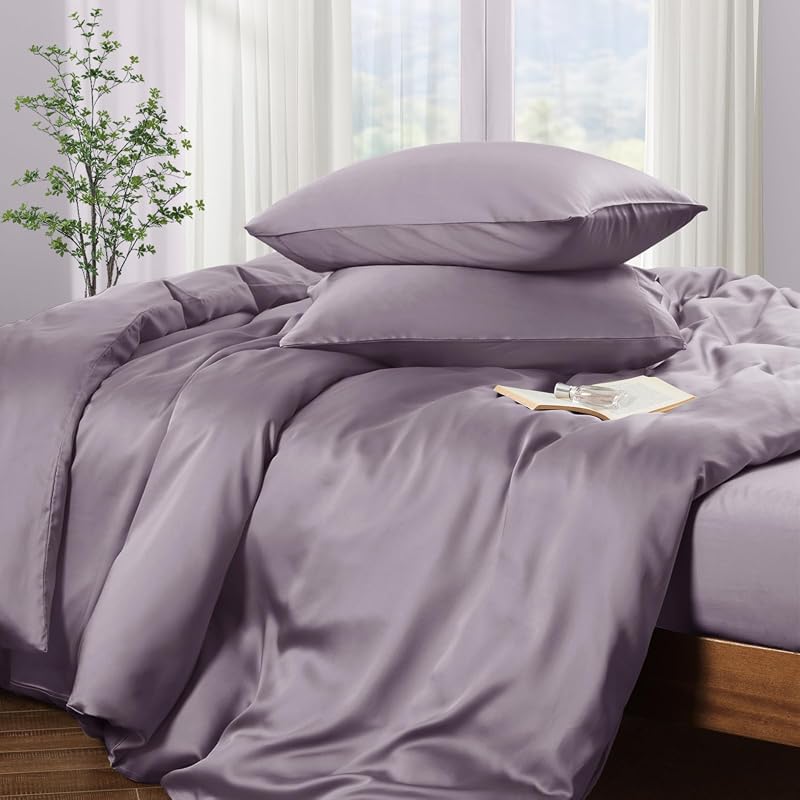 Horbaunal Tencel Lyocell King Duvet Cover