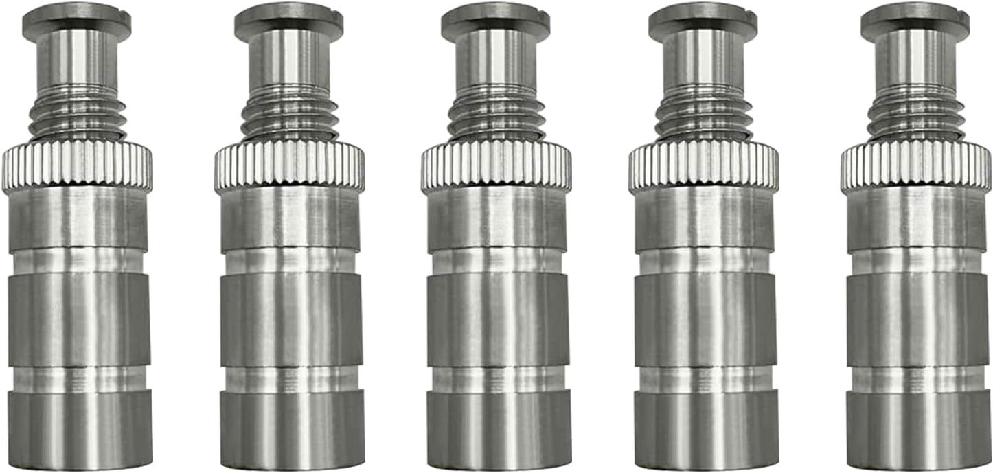 304 Stainless Steel Pool Cover Anchors, 5-Pack Corrosion-Resistant Rep