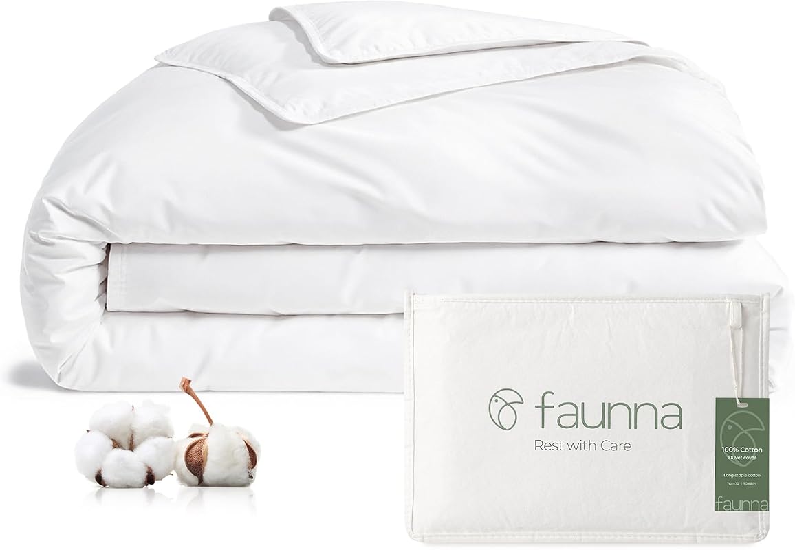 FAUNNA Cotton Duvet Protector