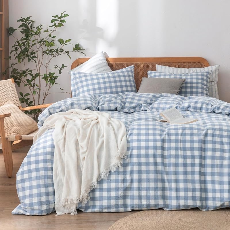 BESTOUCH Gingham Duvet