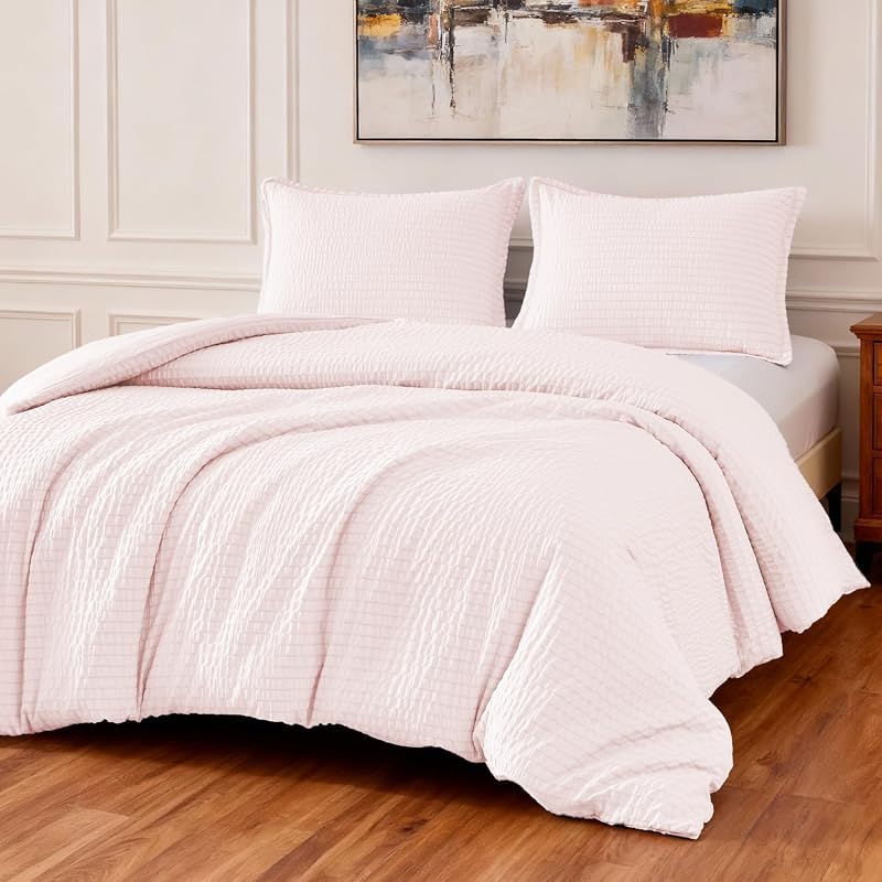 Amazon Basics Geometric Duvet Cover Set