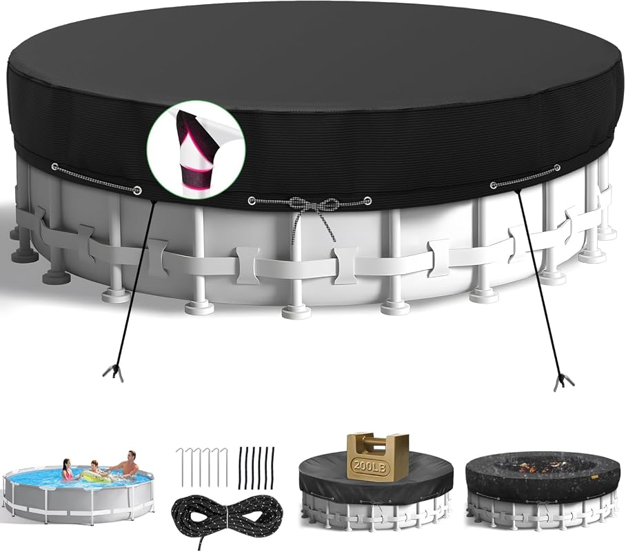 18ft Heavy Duty Round Pool Cover
