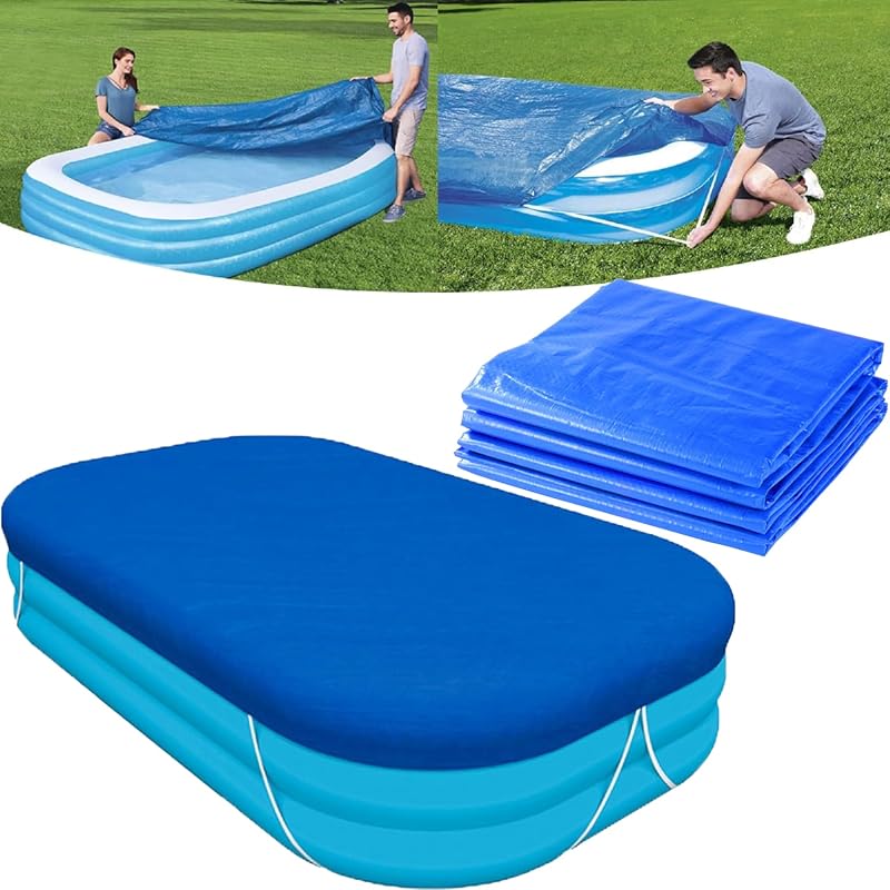 Rectangle Inflatable Pool Cover 120x72