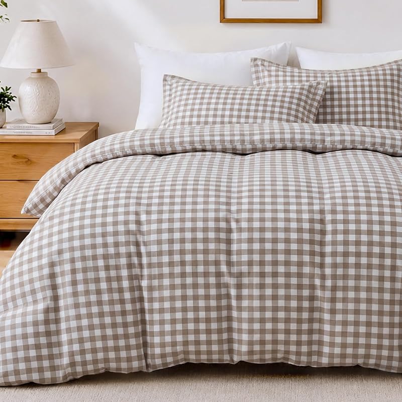 JOLLYVOGUE Gingham Duvet