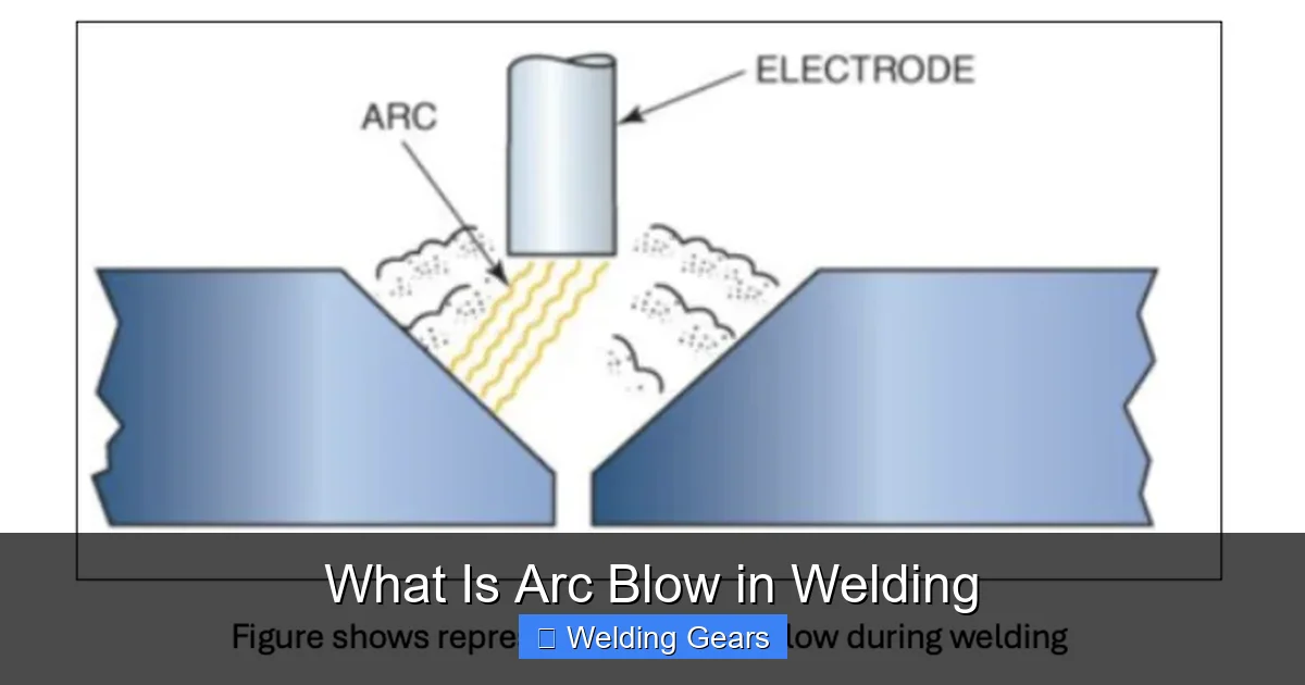 The Physics Behind Arc Blow