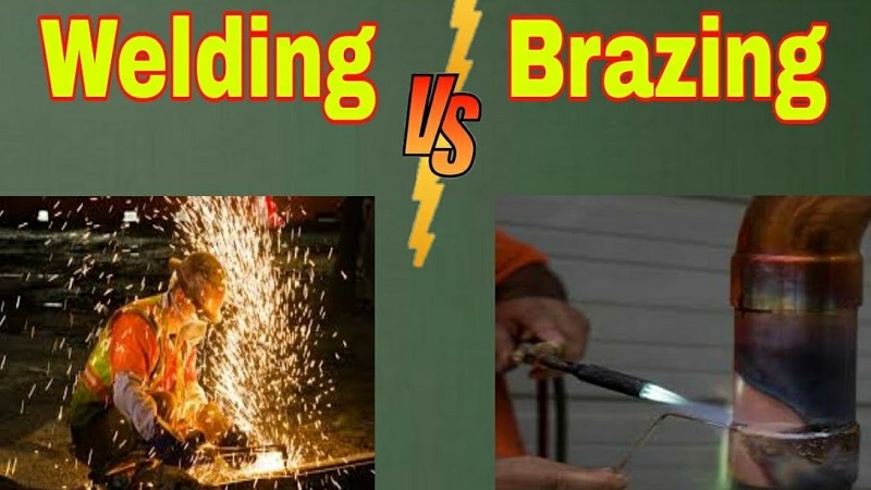 what is the difference between welding and brazing