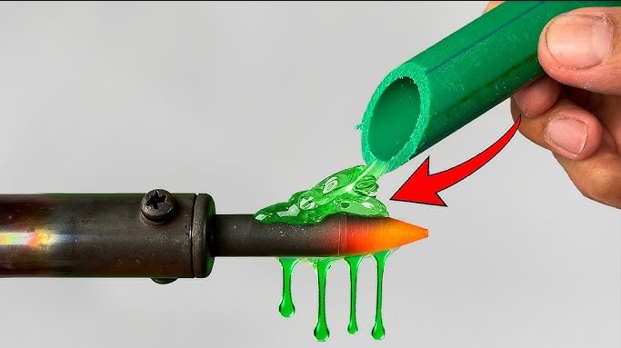 how to weld plastic with soldering iron