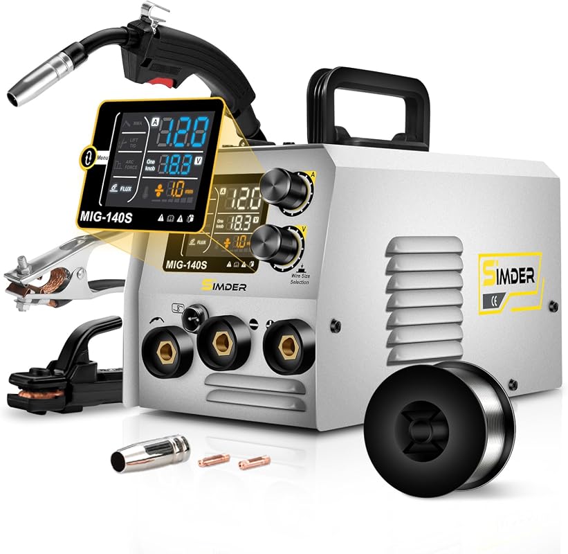 SSimder 140A 3-in-1 MIG Welder