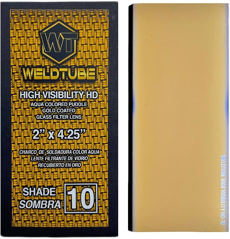 WELDTUBE High Visibility HD Glass Welding Lens, Premium Replacement Fi