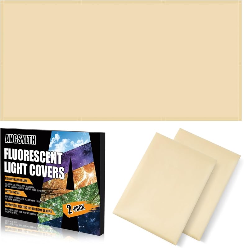 ANGSYLTH 2 Pcs Fluorescent Light Covers