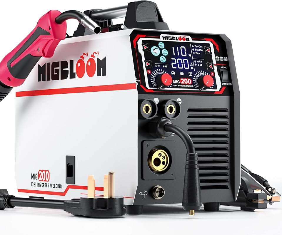 200A 6-in-1 Multiprocess MIG Welder