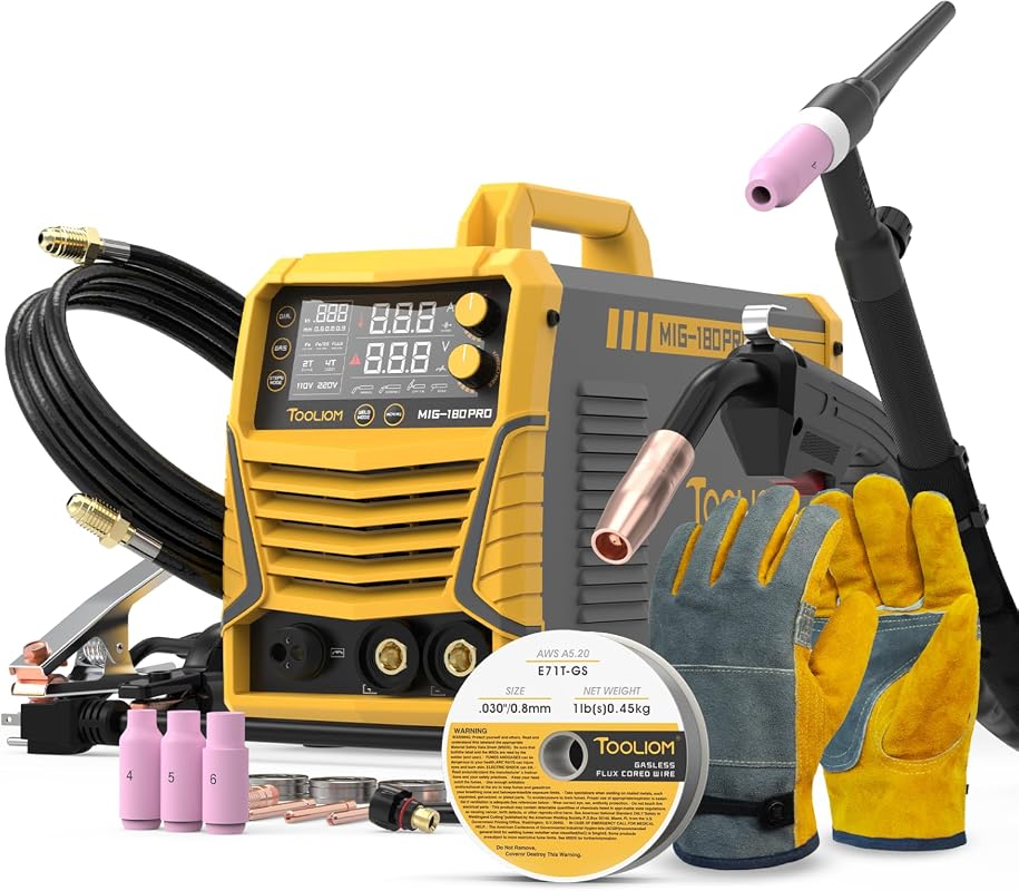 TOOLIOM 180A 4-in-1 MIG Welder