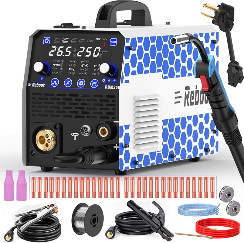 Reboot RBM2500 PRO 8-in-1 MIG Welder