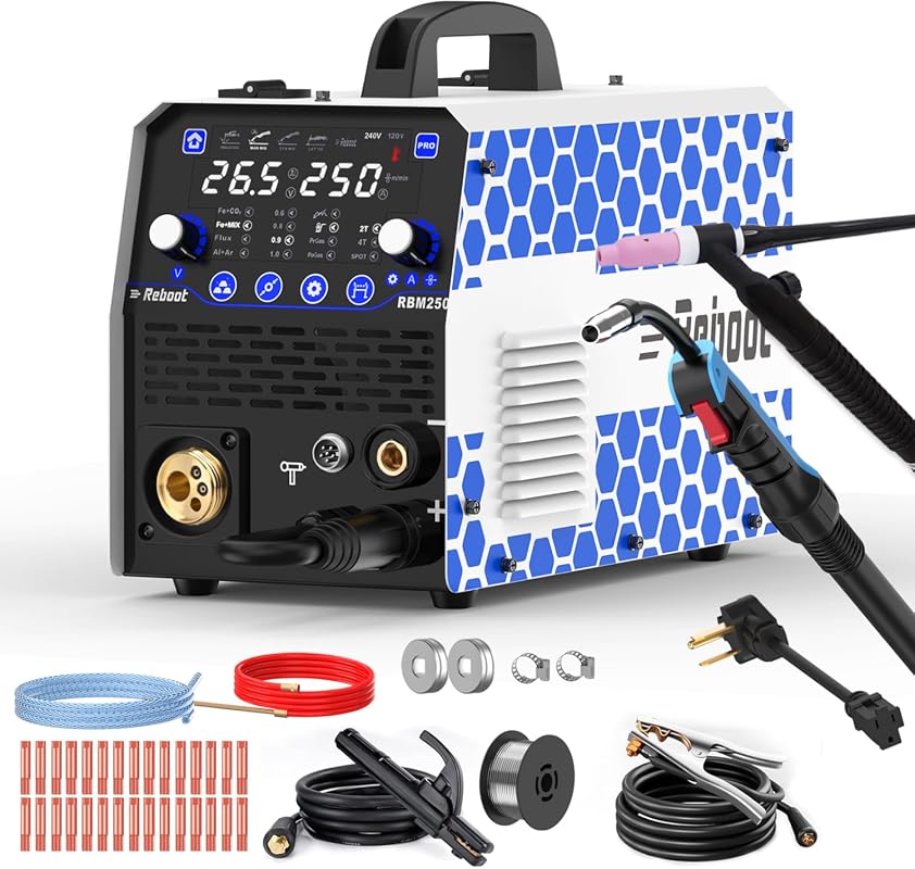 Reboot 250A 8-in-1 Multi-Process Welder