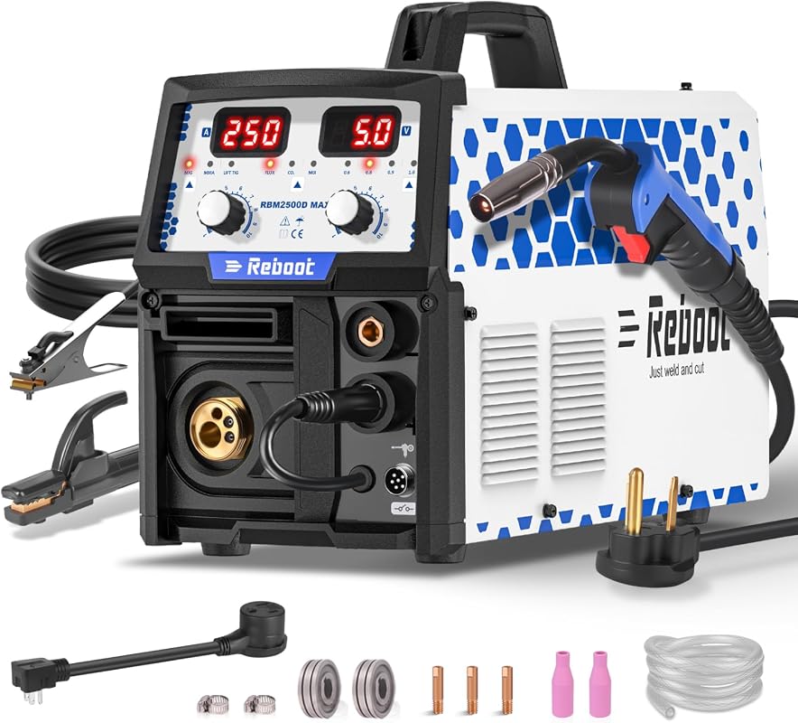 Reboot RBM2500D 250A 5-in-1 MIG Welder