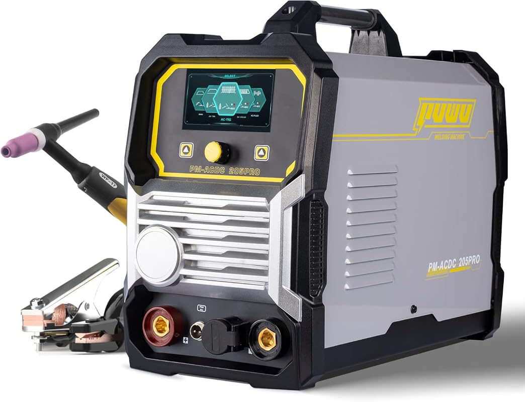 205Amp AC/DC Multiprocess TIG Welder