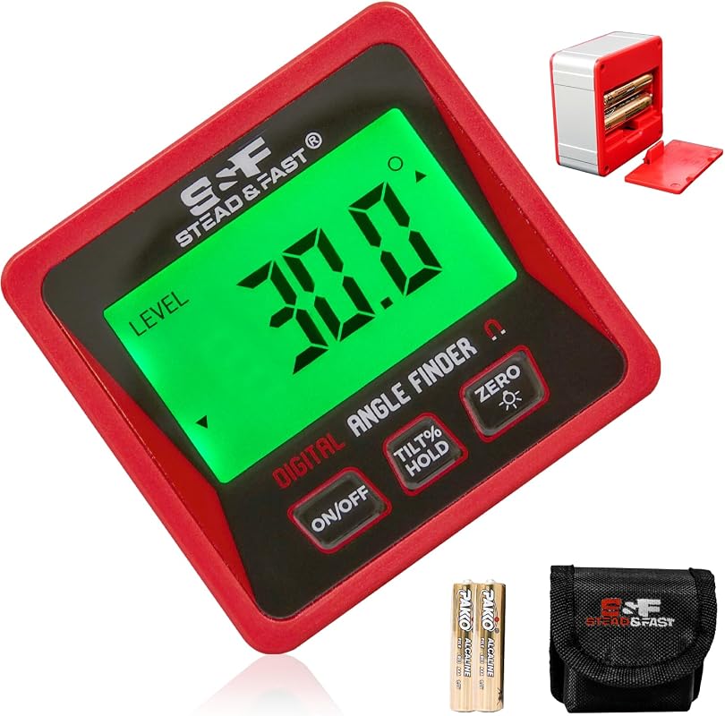 S&F STEAD & FAST Digital Angle Gauge