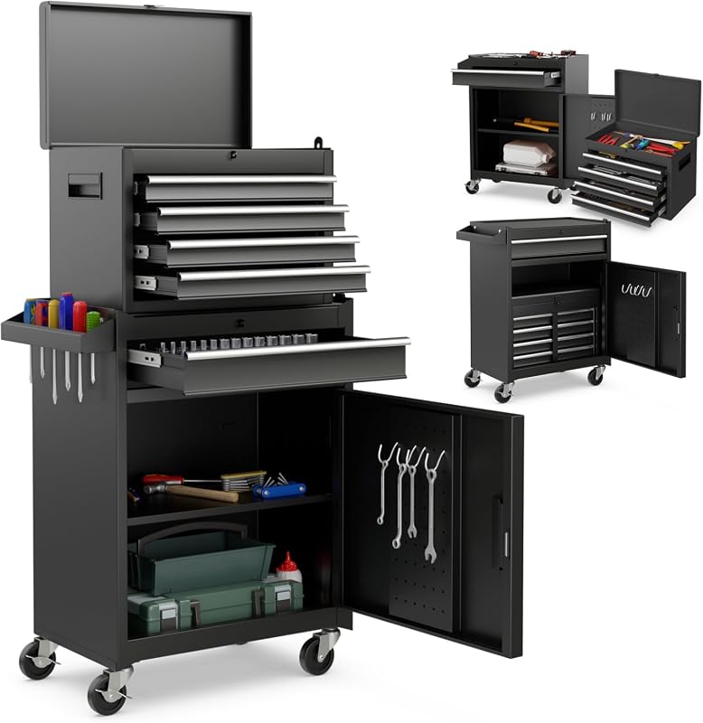 Goplus 5-Drawer Rolling Tool Cabinet