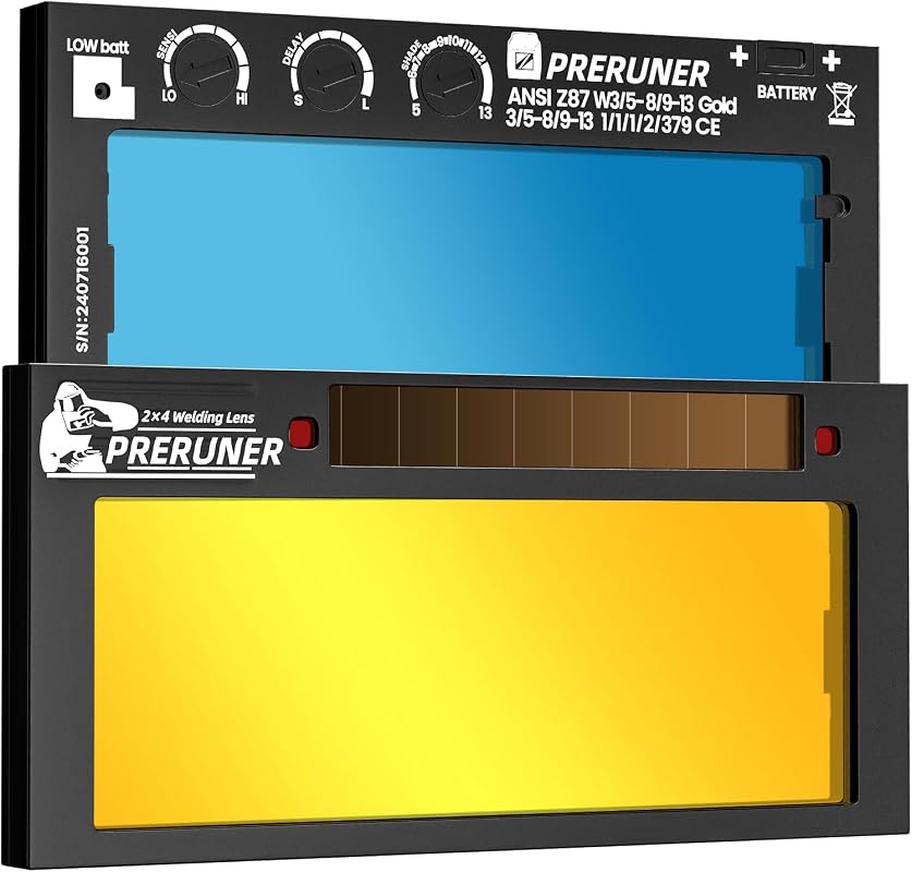 Flex Series Gold Welding Lens