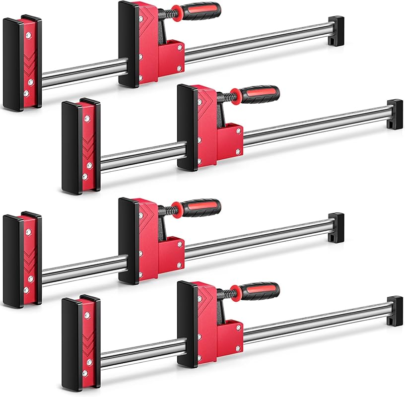Heavy-Duty Parallel Clamps 4-Pack