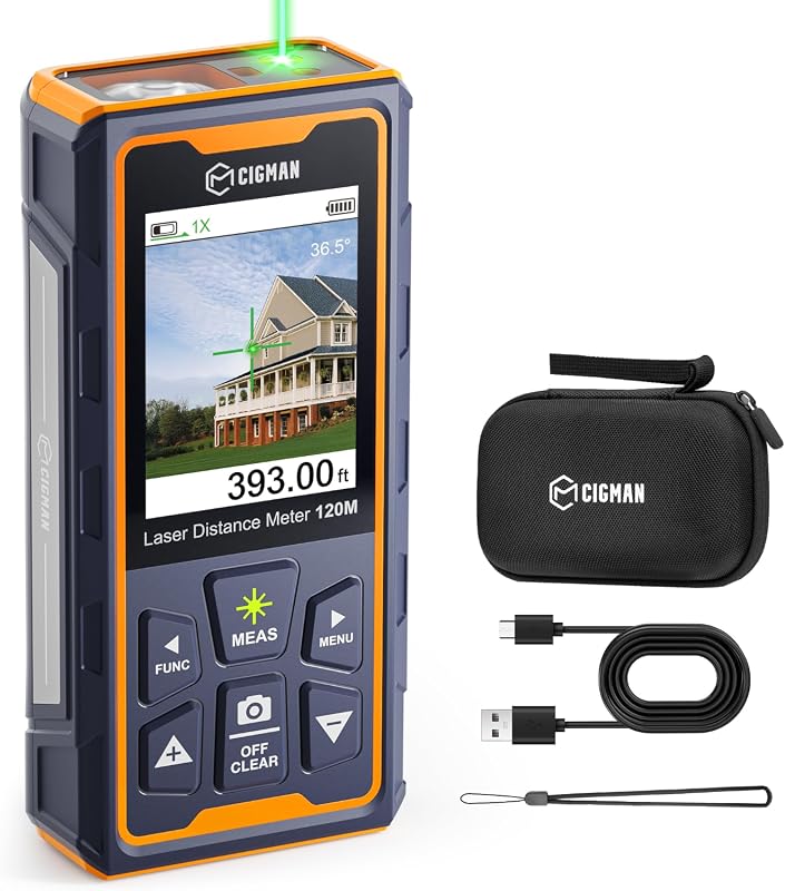 CIGMAN Green-Beam Laser Measure