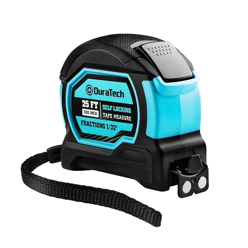 DURATECH 25-Ft Auto-Lock Magnetic Tape Measure