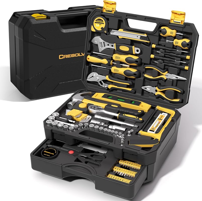 328-Piece Home Repair Tool Kit with Storage Case