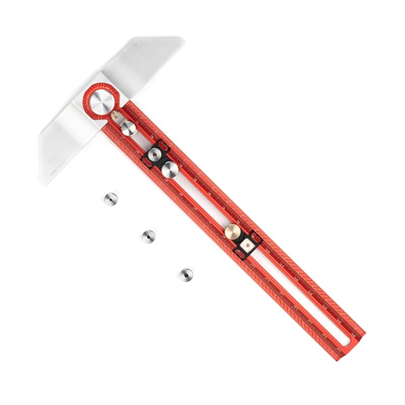 HONGDUI 16 Inch Woodworking T-Square Ruler